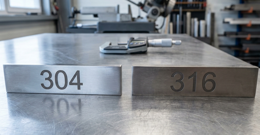 Guía técnica de materiales: Qué son los aceros SUS304 y SUS316 y por qué marcan la diferencia en tu salud y bienestar.